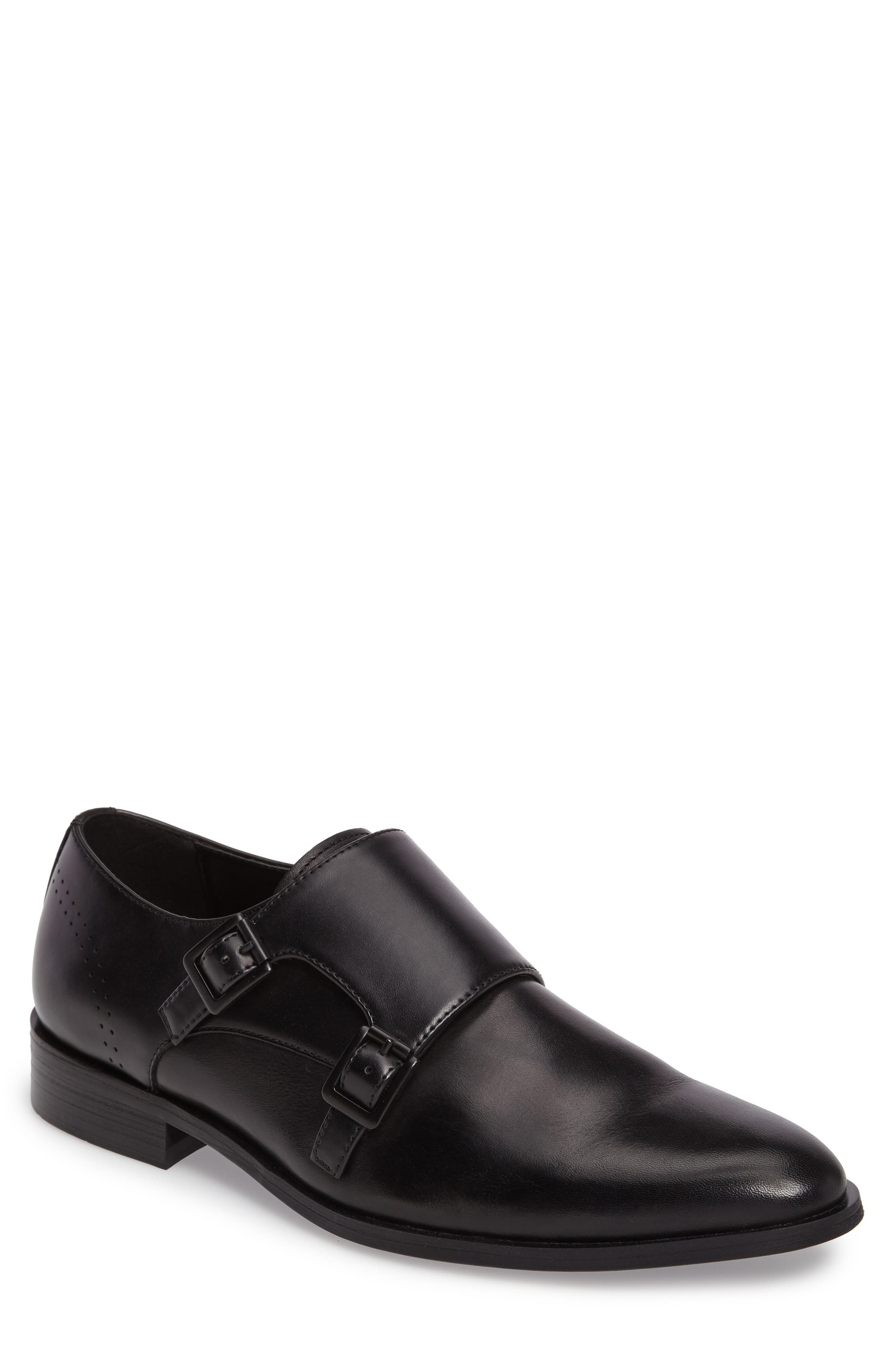 kenneth cole double monk strap shoes