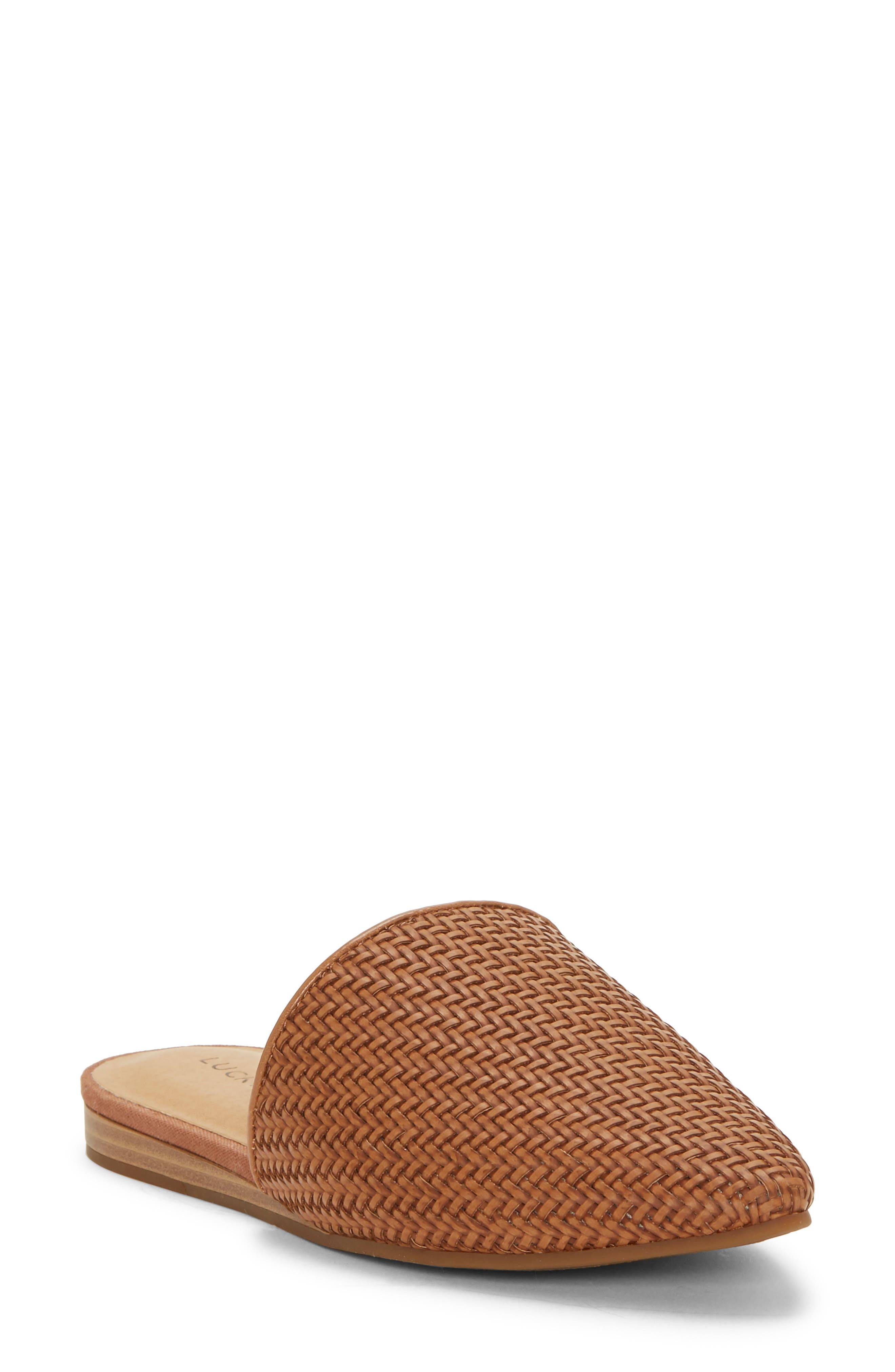 Lucky Brand Bradell Pointy Toe Mule, Brown