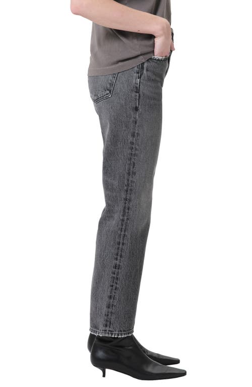 Shop Agolde Valen High Waist Ankle Straight Leg Jeans In Spirit