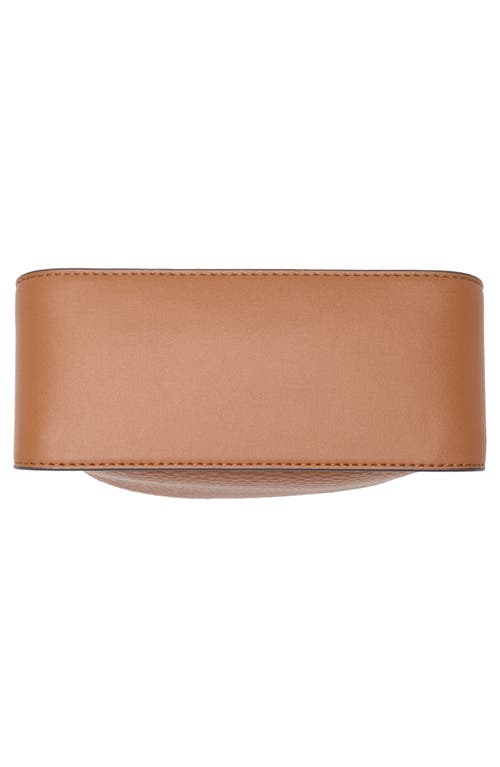 Calvin Klein Fay North/south Crossbody Bag In Caramel