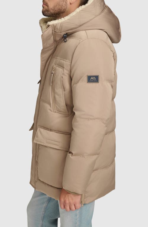 Andrew Marc Mackay Jacket In Toffee