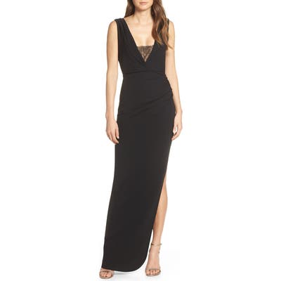 Katie May Saving Face Gown, Black