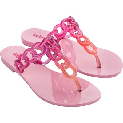 Melissa Big Chain Flip Flop, Purple