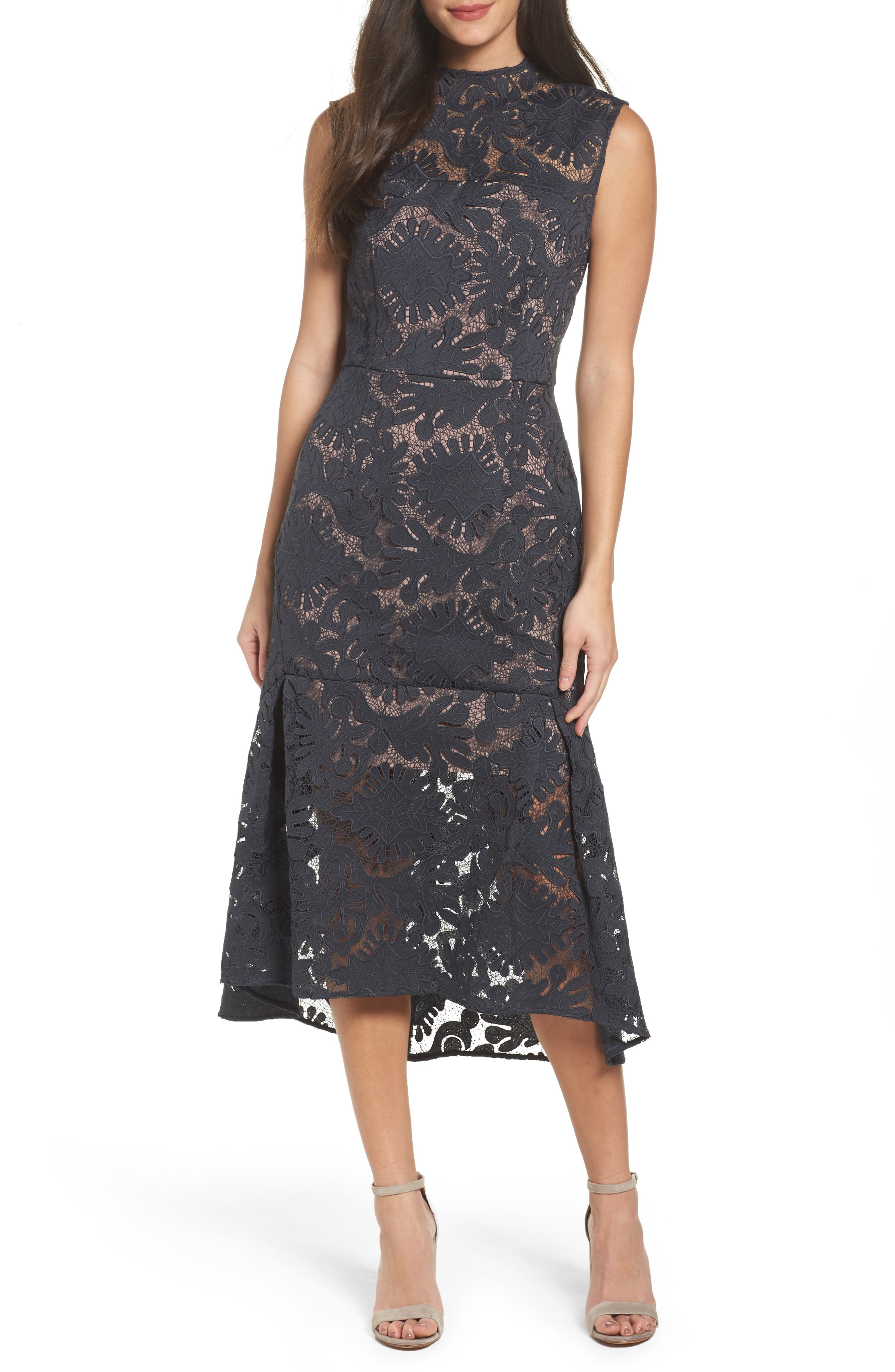 Chelsea28 Lace Midi Dress | Nordstrom