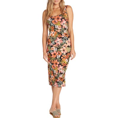 Billabong Share More Joy Midi Dress, Black