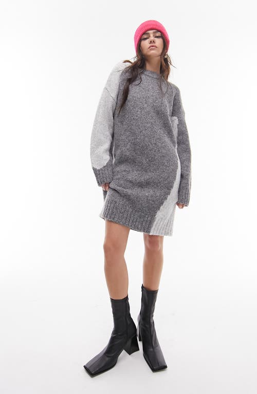 Topshop Oversize Sweater Dress