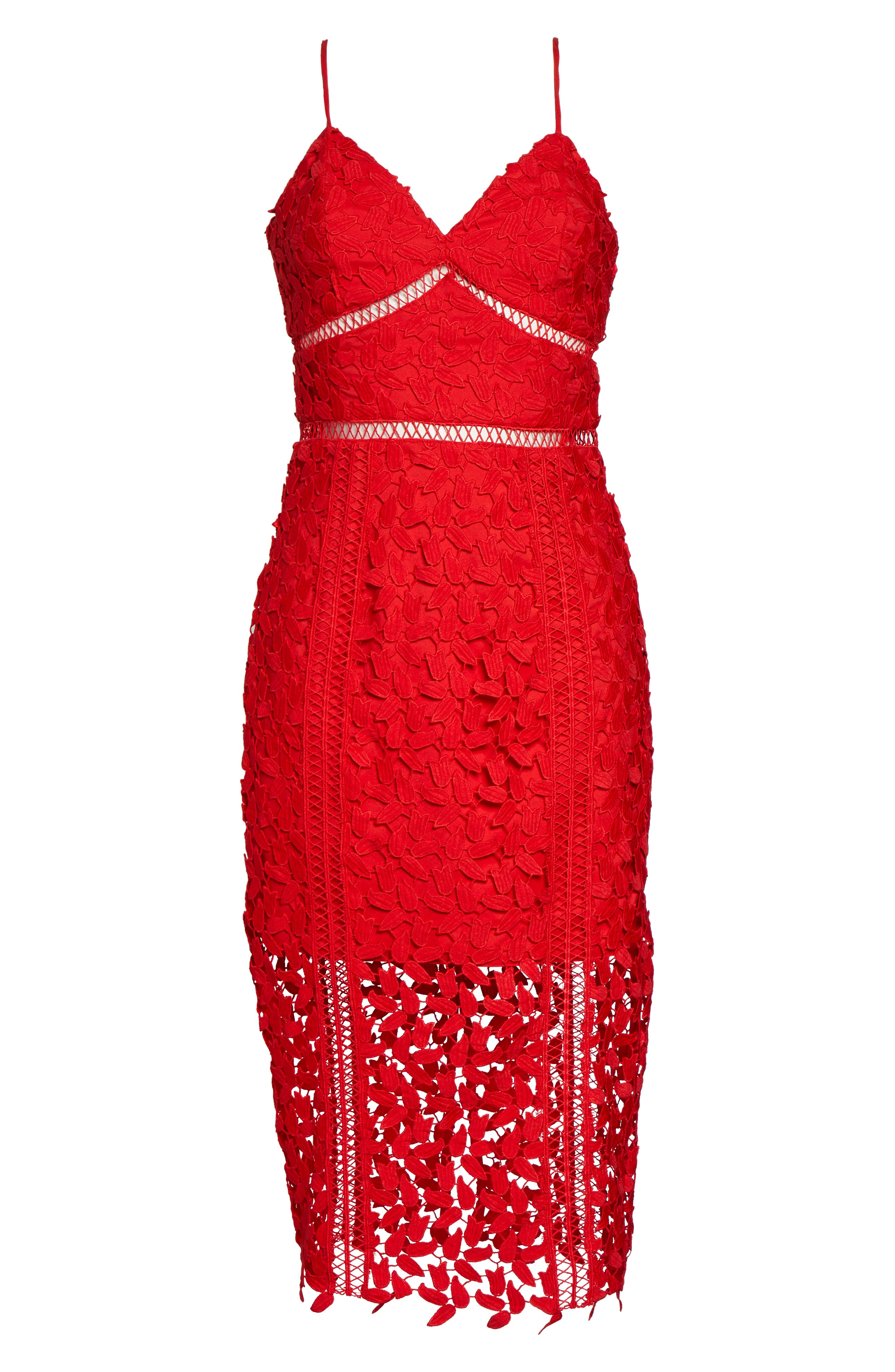 Bardot | Roxy Lace Midi Cocktail Dress | Nordstrom Rack