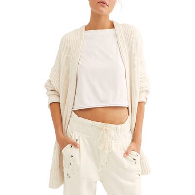 Free People High Hopes Cardigan, Ivory