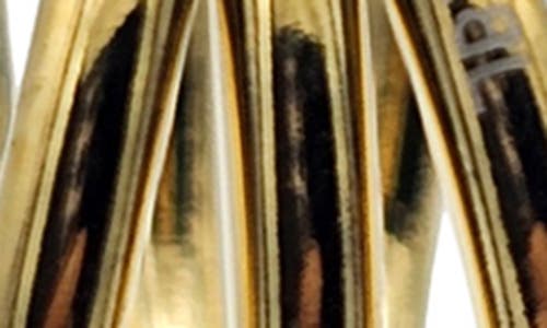 Rebl Triple Row Huggie Hoop Earrings In Gold