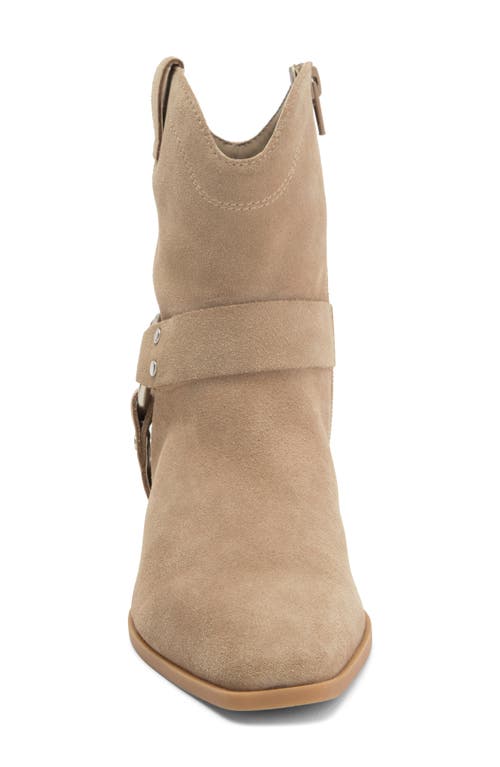 Shop Open Edit Enzo Western Boot In Beige Taupe