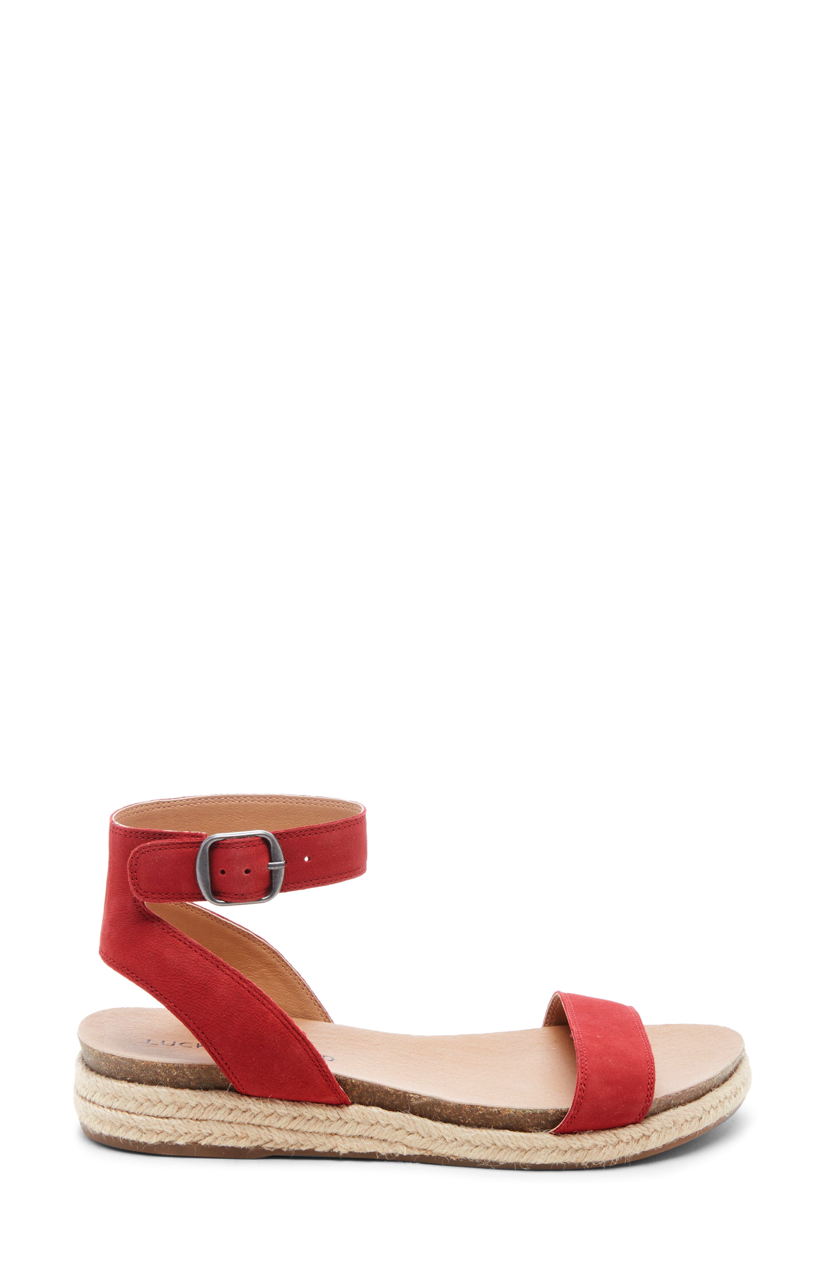 lucky brand women's garston flat sandal