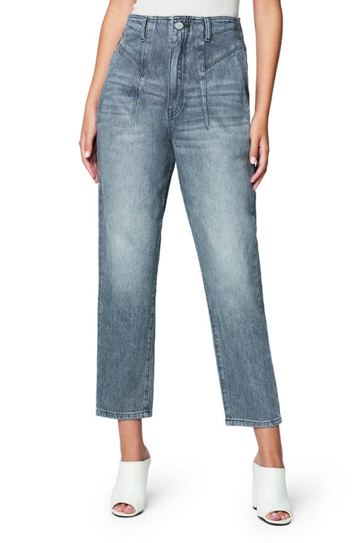 BLANKNYC Baxter Rib Cage Straight Leg Jeans in Race You