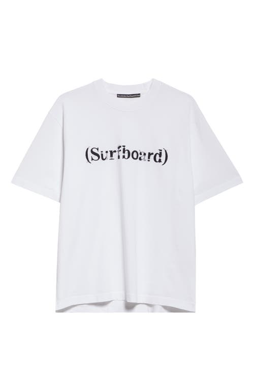 Shop Stockholm Surfboard Club Logo Embroidered Organic Cotton T-shirt In White