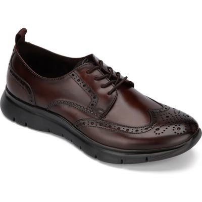 Kenneth Cole New York Trent Wingtip Sneaker, Brown