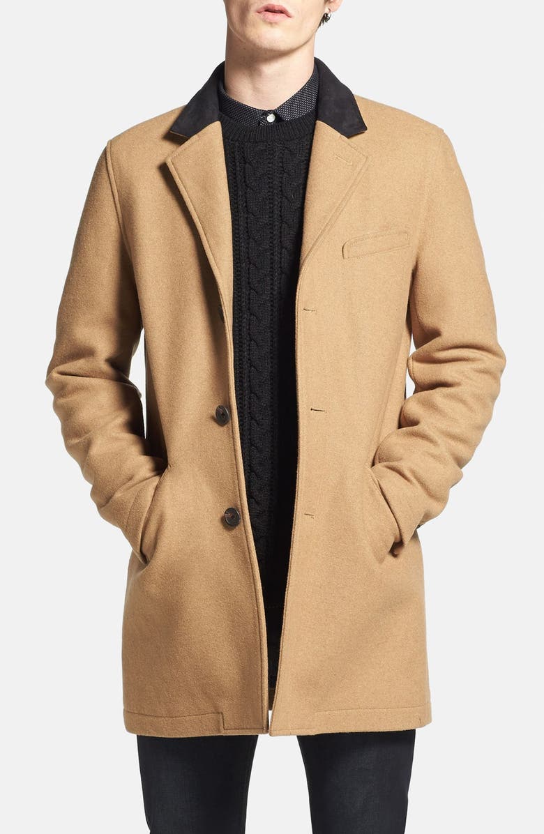 Topman Wool Blend Coat | Nordstrom