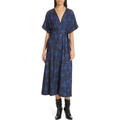 Equipment Nauman Dress, Blue