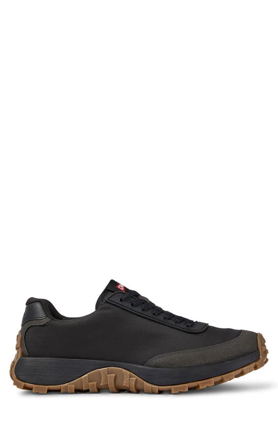 Camper Drift Trail Panelled Ripstop Sneakers In Black