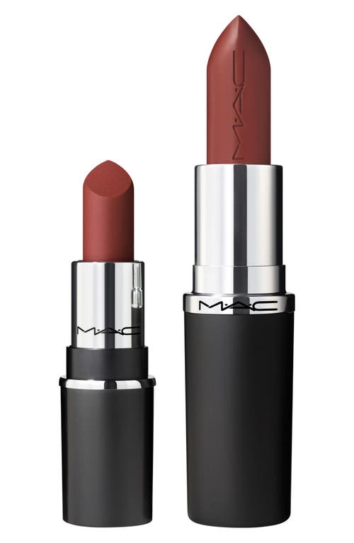 Mac Cosmetics Mini M·a·cximal Sleek Satin Lipstick In Creme In Your Coffee