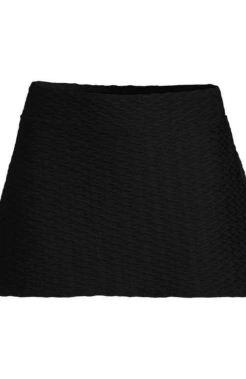 Shop Lands' End Swim Skirt Swim Bottoms In Black