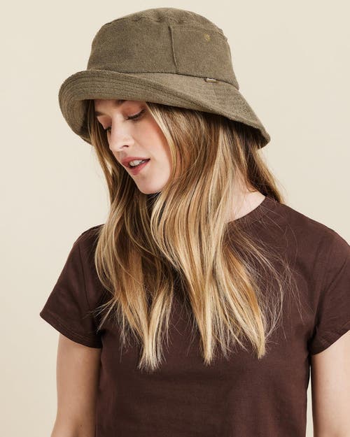Hemlock Marina Bucket Hat In Olive