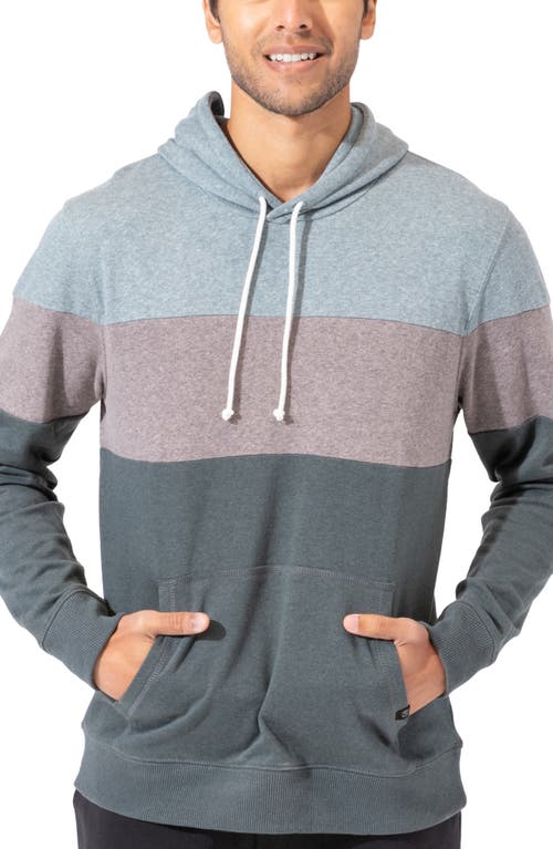 Threads 4 Thought Romero Colorblock Linen Blend Hoodie at Nordstrom,