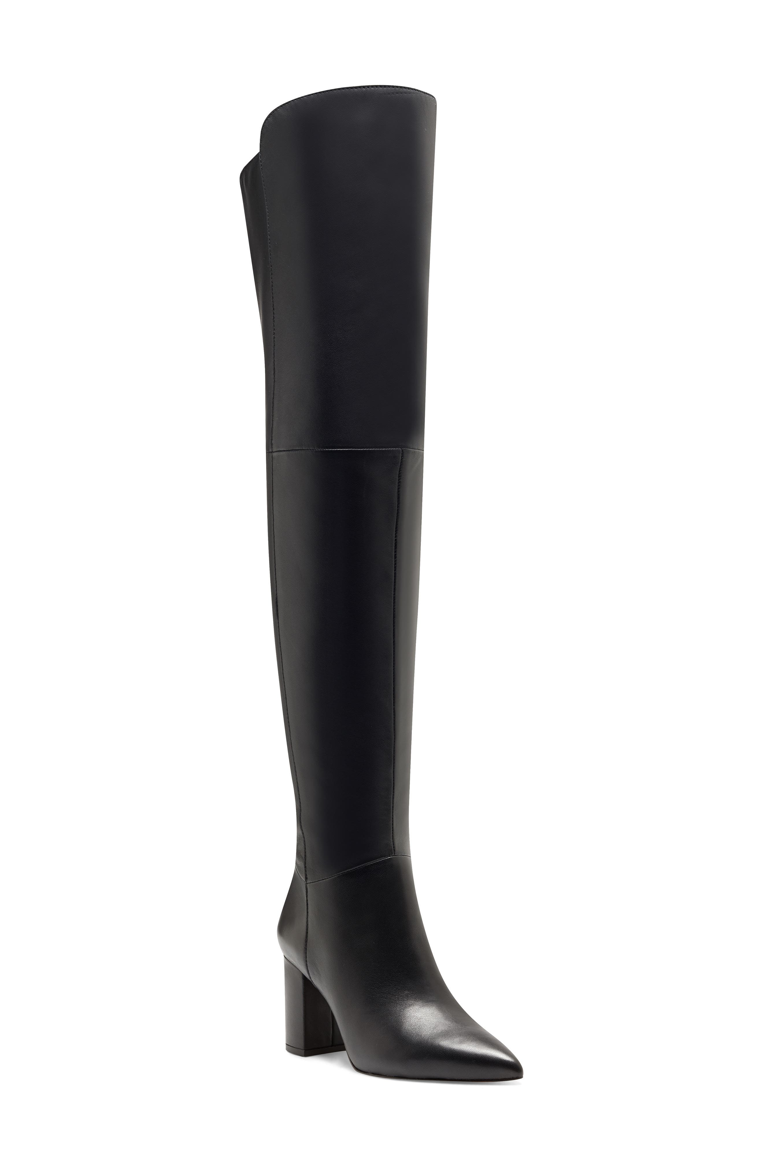 louise et cie verdi stretch leather boot