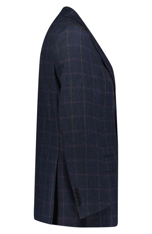 Shop Brooks Brothers Regent Fit Wool Blend Sport Coat In Nvyhbwp