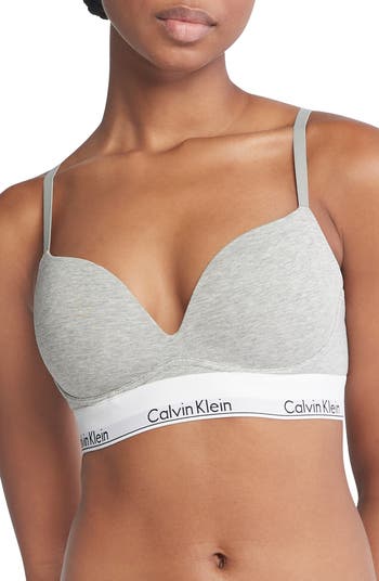 Push Up Plunge Bra - Modern Cotton Calvin Klein®
