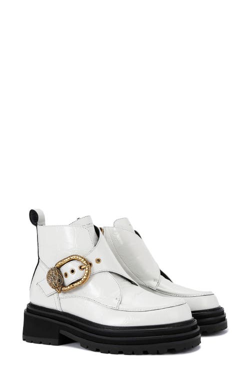 Shop Kurt Geiger London Mayfair Platform Boot In Natural