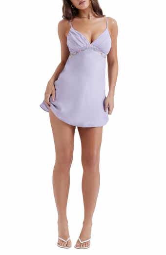 House of CB - Jasmine Oyster Draped Strapless Corset Dress • Curated By KT