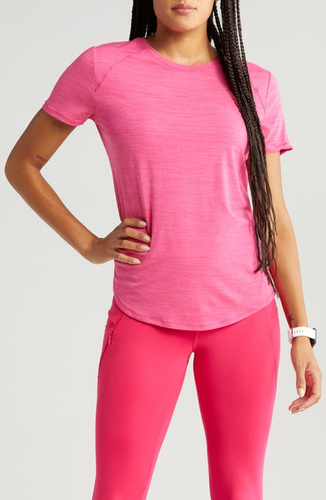 Keyla Tie Back Gym Top in Bright Pink – The Gym Wear Boutique