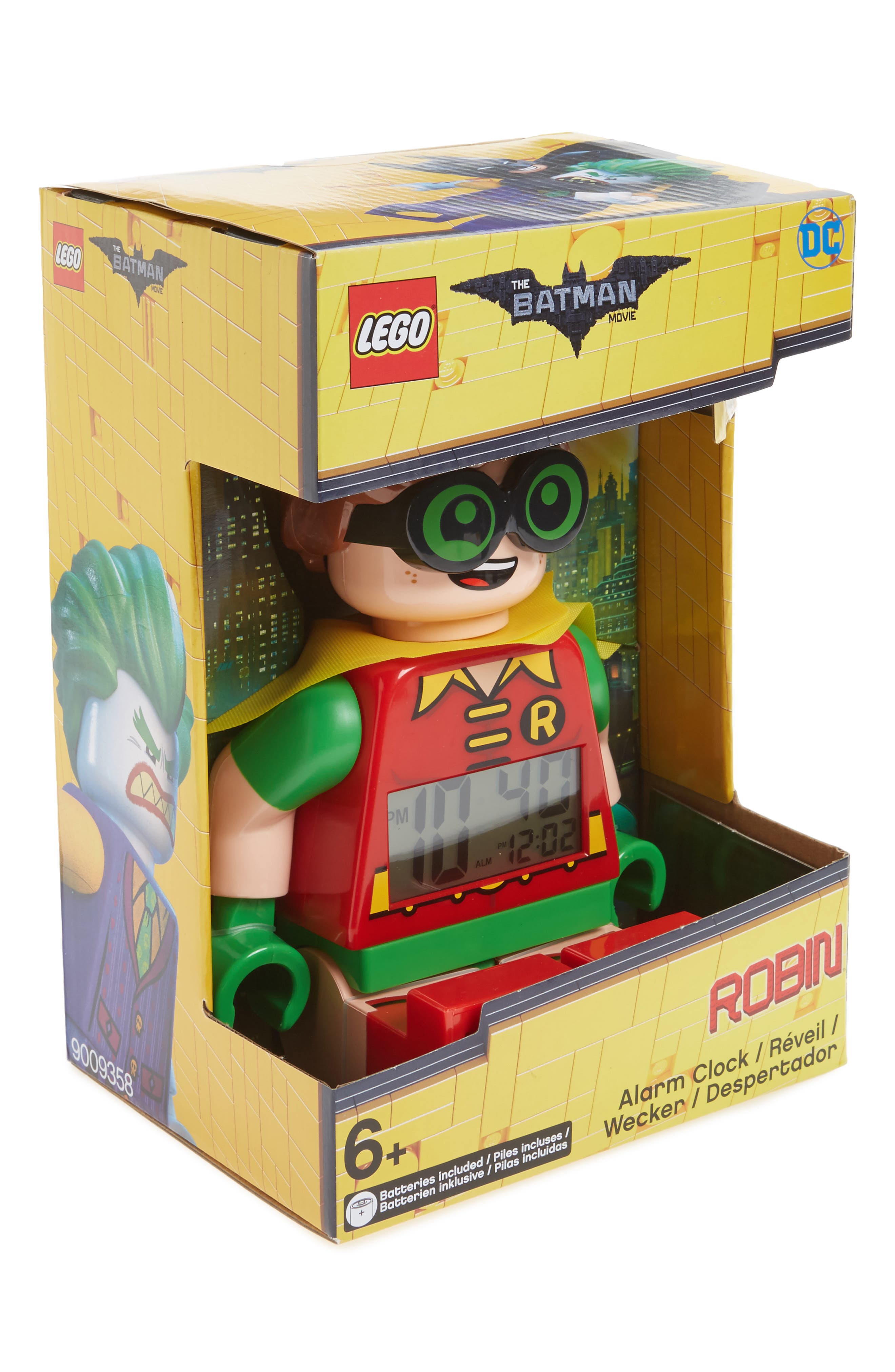 lego robin alarm clock