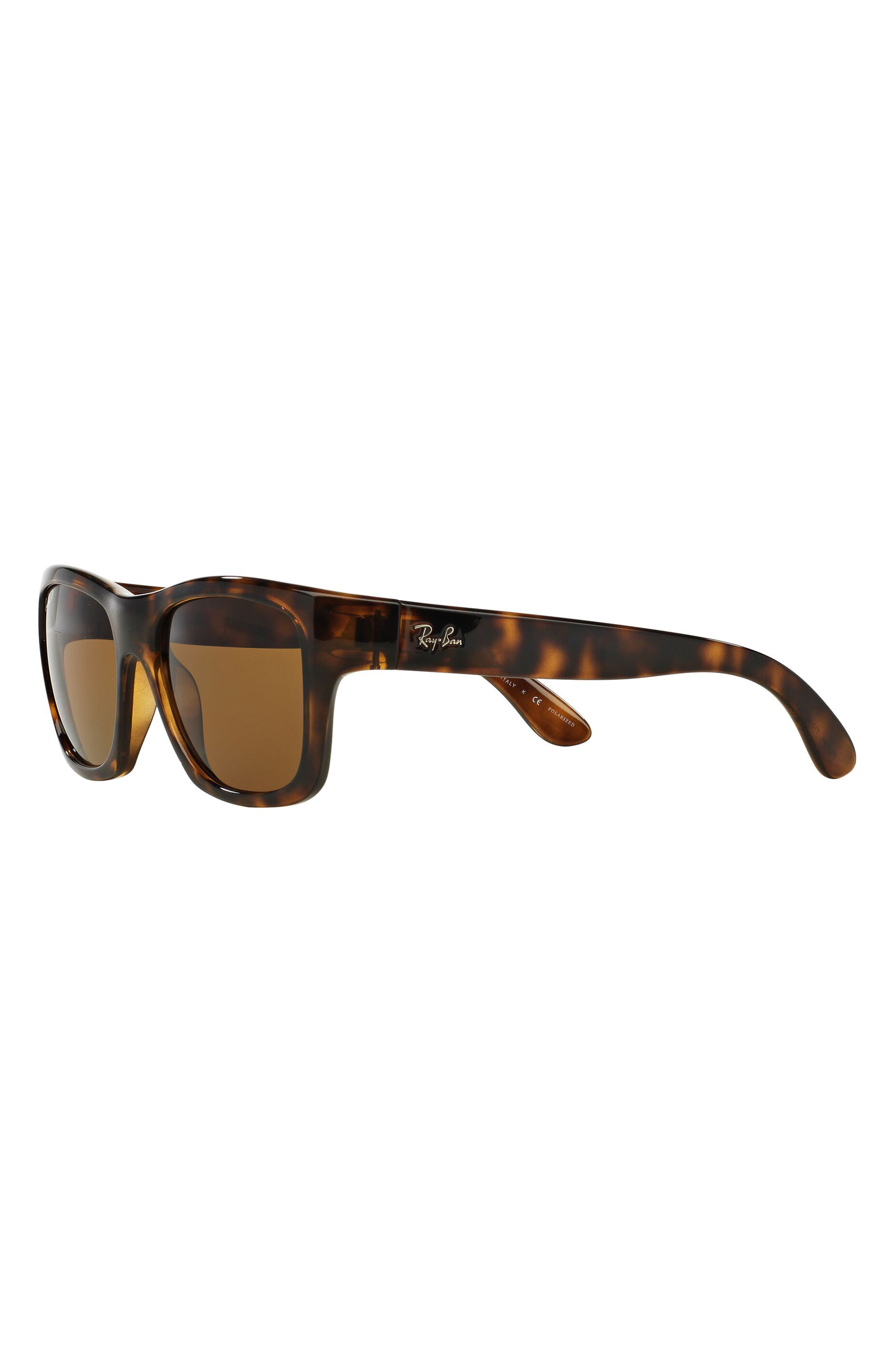 53mm polarized wayfarer sunglasses