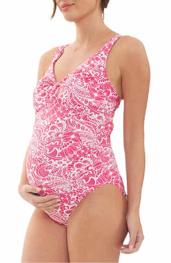 Cache Coeur Maldives Maternity One-Piece Swimsuit