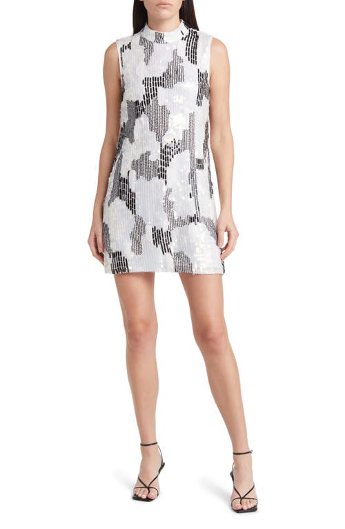 French Connection Azariah Embellished Minidress Sequin at Nordstrom,