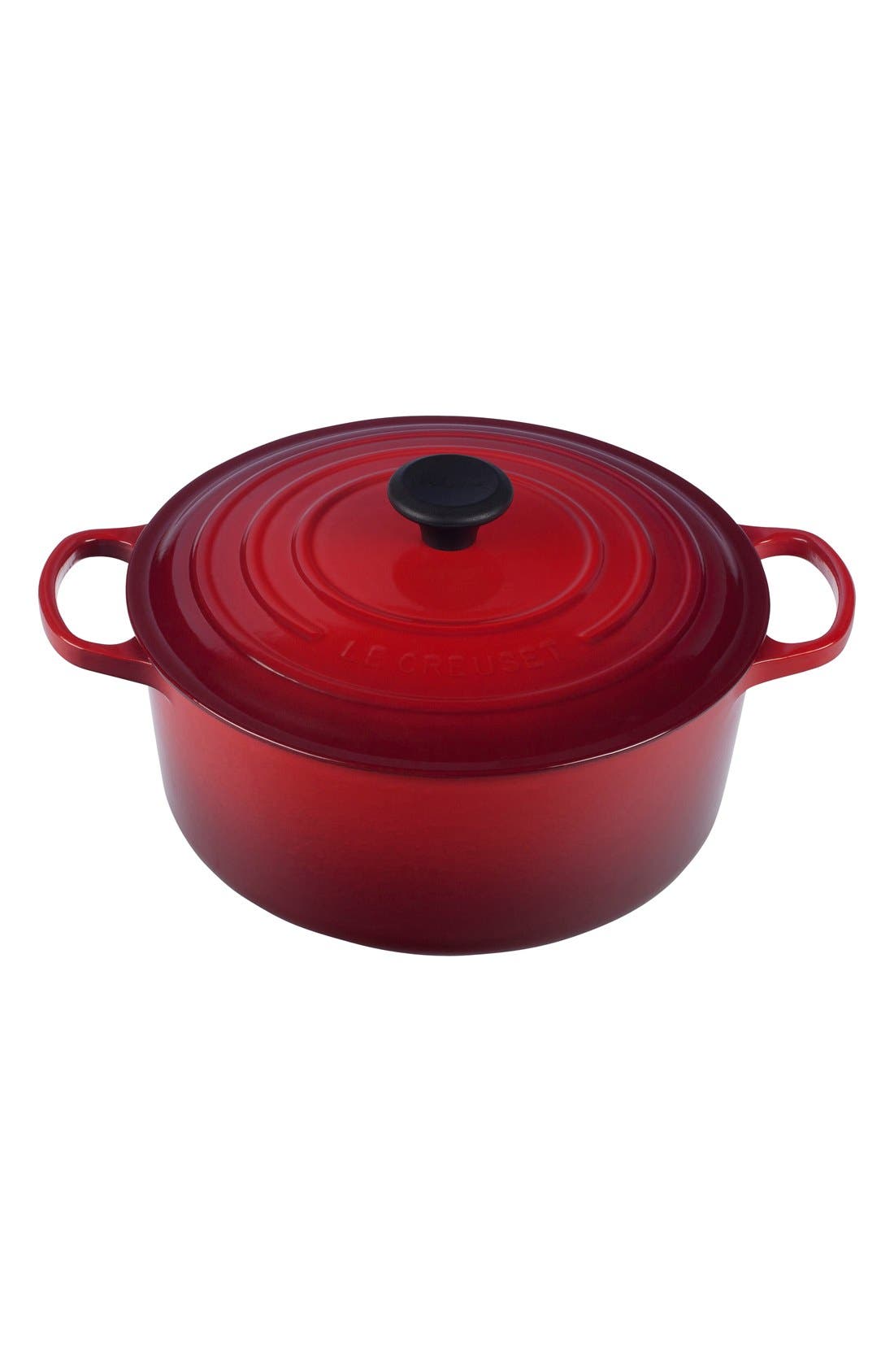 LE CREUSET,
                            Signature 7 1/4 Quart Round Enamel Cast Iron French/Dutch Oven,
                            Main thumbnail 24, color,
                            600