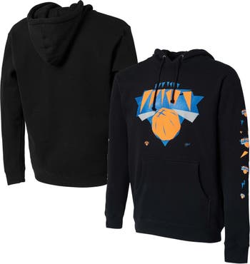 Unisex Gray Medium Official NBA NY Knicks Pullover Hooded Sweatshirt Hoodie