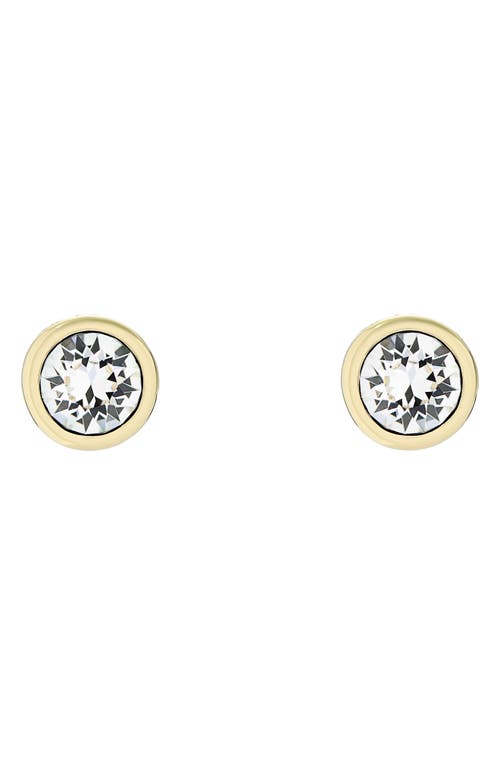 Ted Baker London Sinaa Crystal Stud Earrings in Gold Tone Clear Crystal at Nordstrom