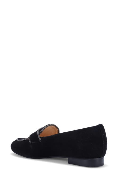 Shop Ron White Kerenza Water Resistant Loafer In Onyx Suede