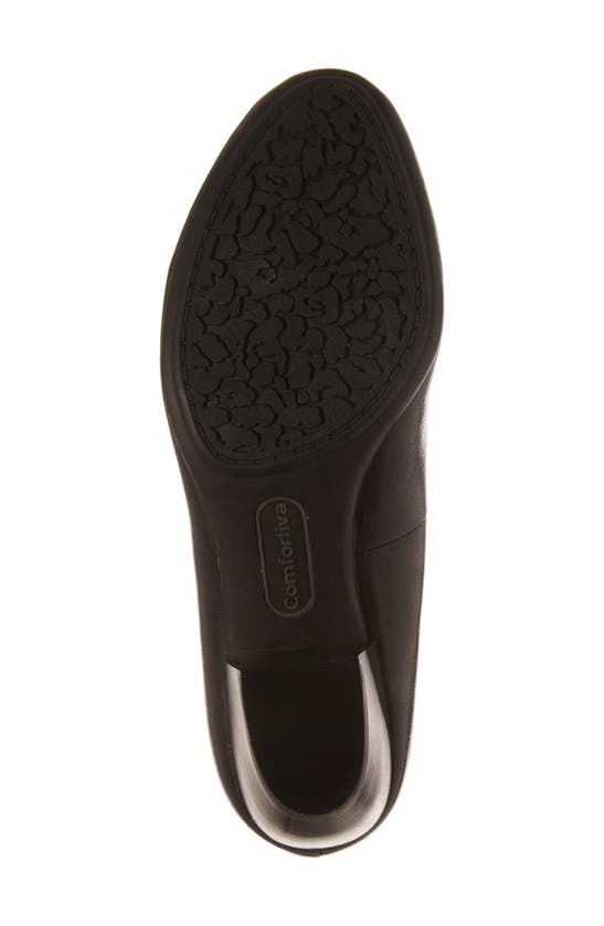 Comfortiva Amora Pump In Black Leather