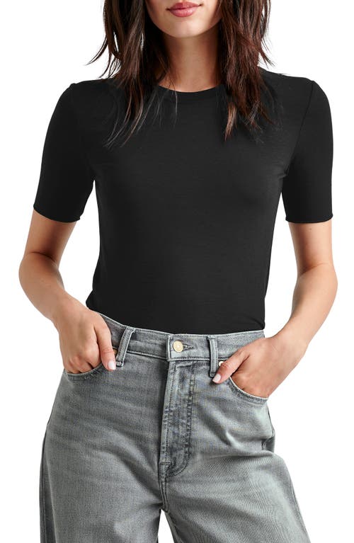 Shop Splendid Jersey T-shirt In Black