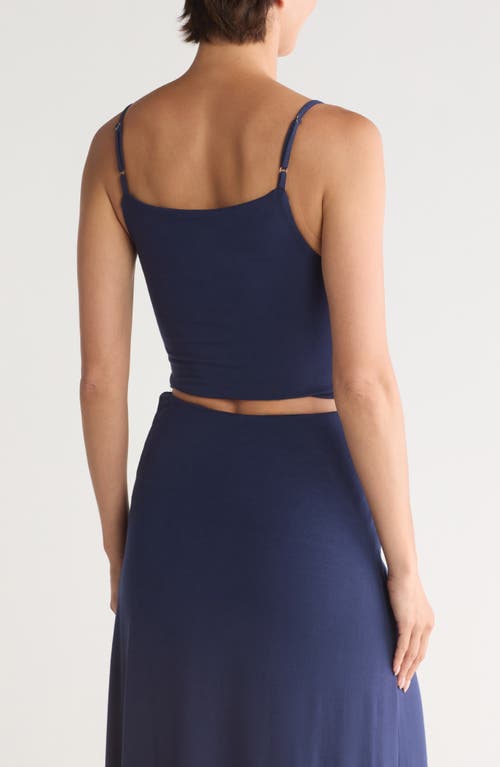 Tart Cassedy Crop Tank In Peacoat Navy