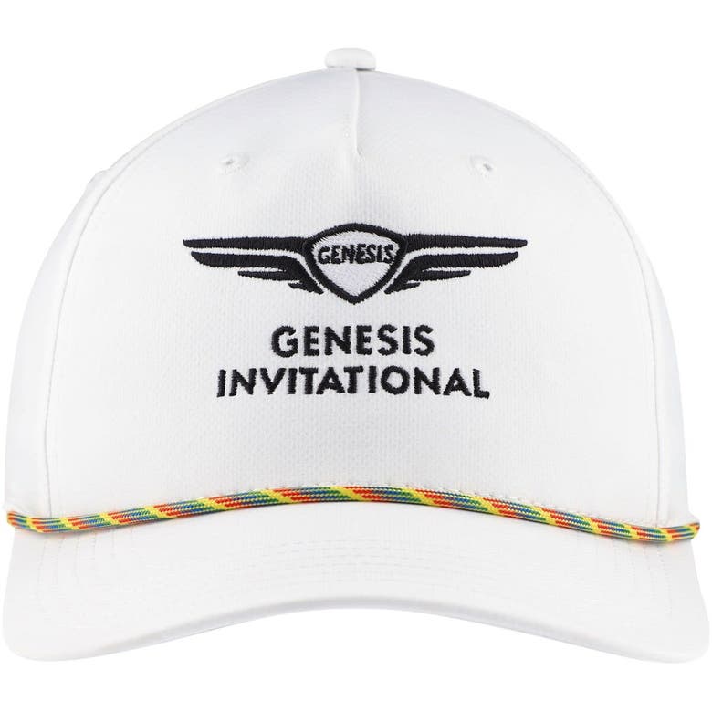 Shop Ahead White Genesis Invitational Alto Rope Tech Adjustable Hat