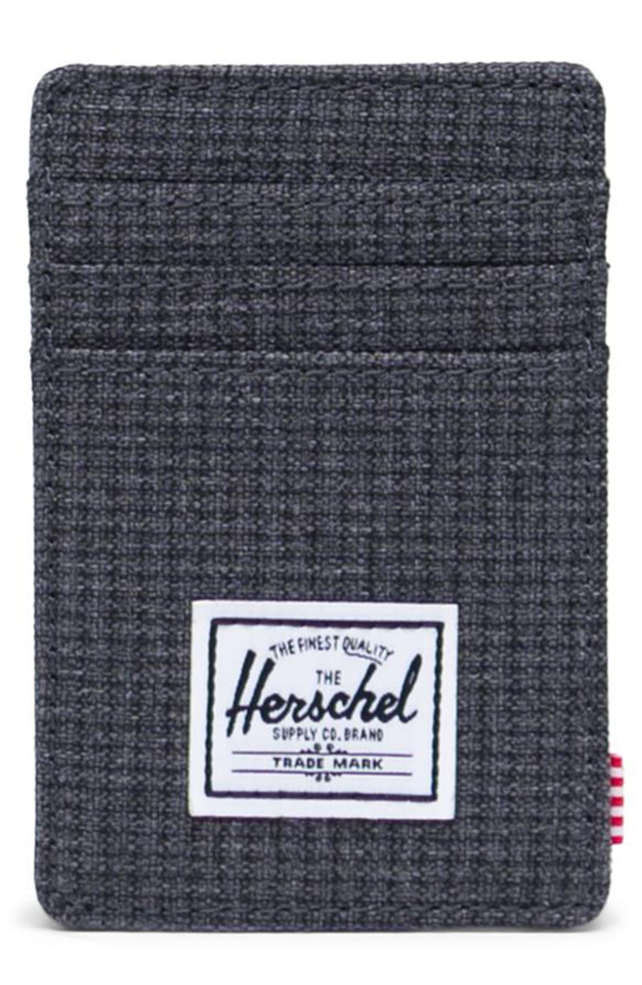 Herschel Supply Co Raven Rfid Wallet In Shadow Grd