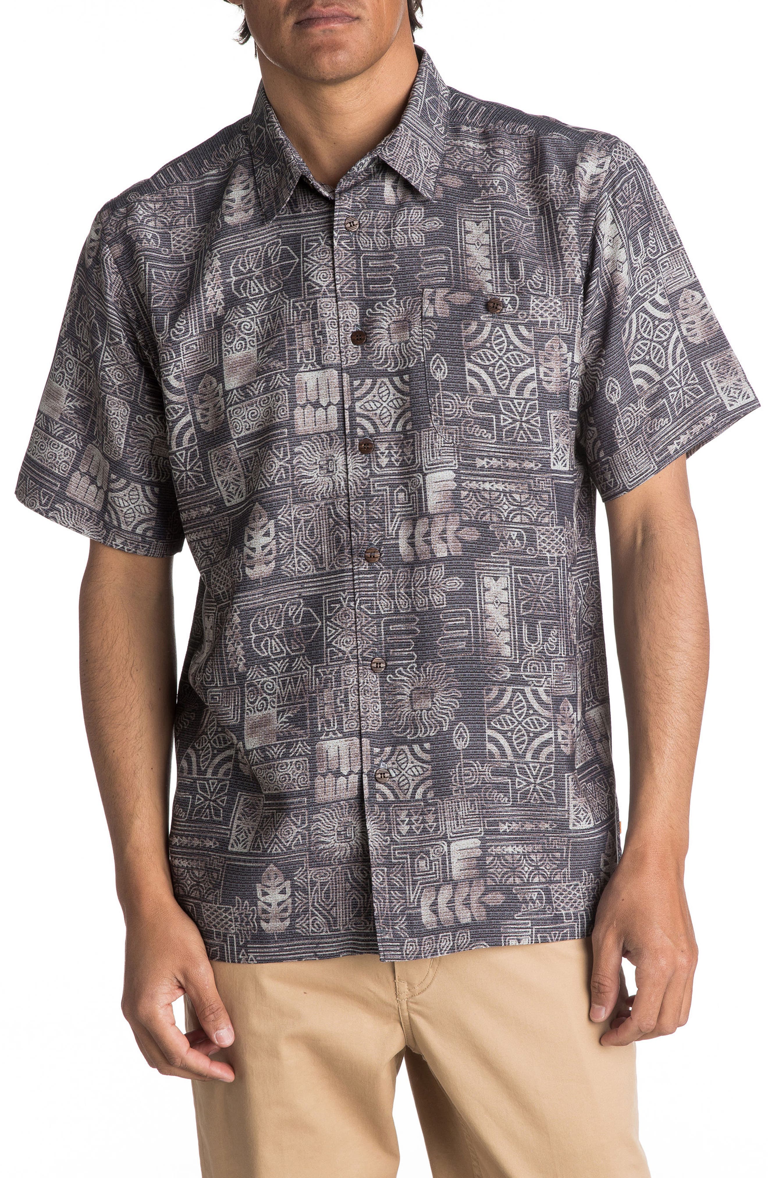 Quiksilver Waterman Collection Tikitaka Camp Shirt Nordstrom