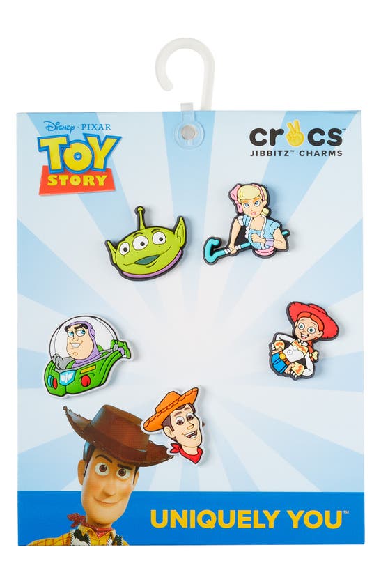 Crocs Kids' Toy Story 5-pack Jibbitz Shoe Charms In Multi