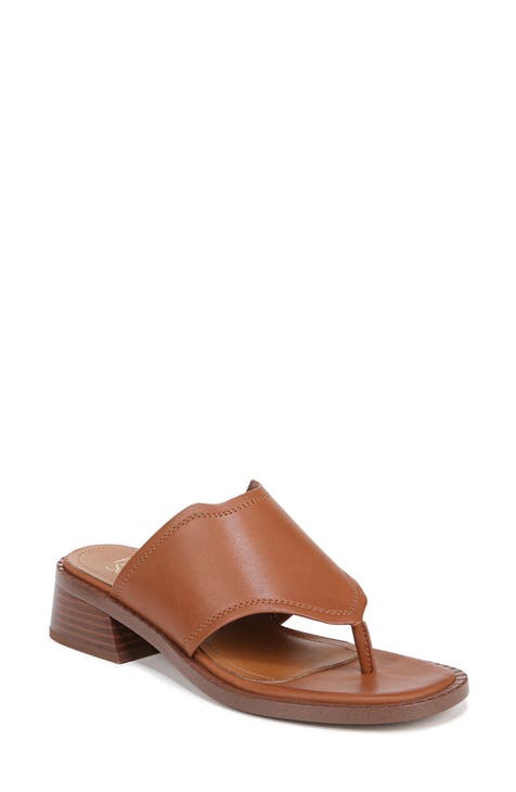 Brown thick hotsell heel shoes