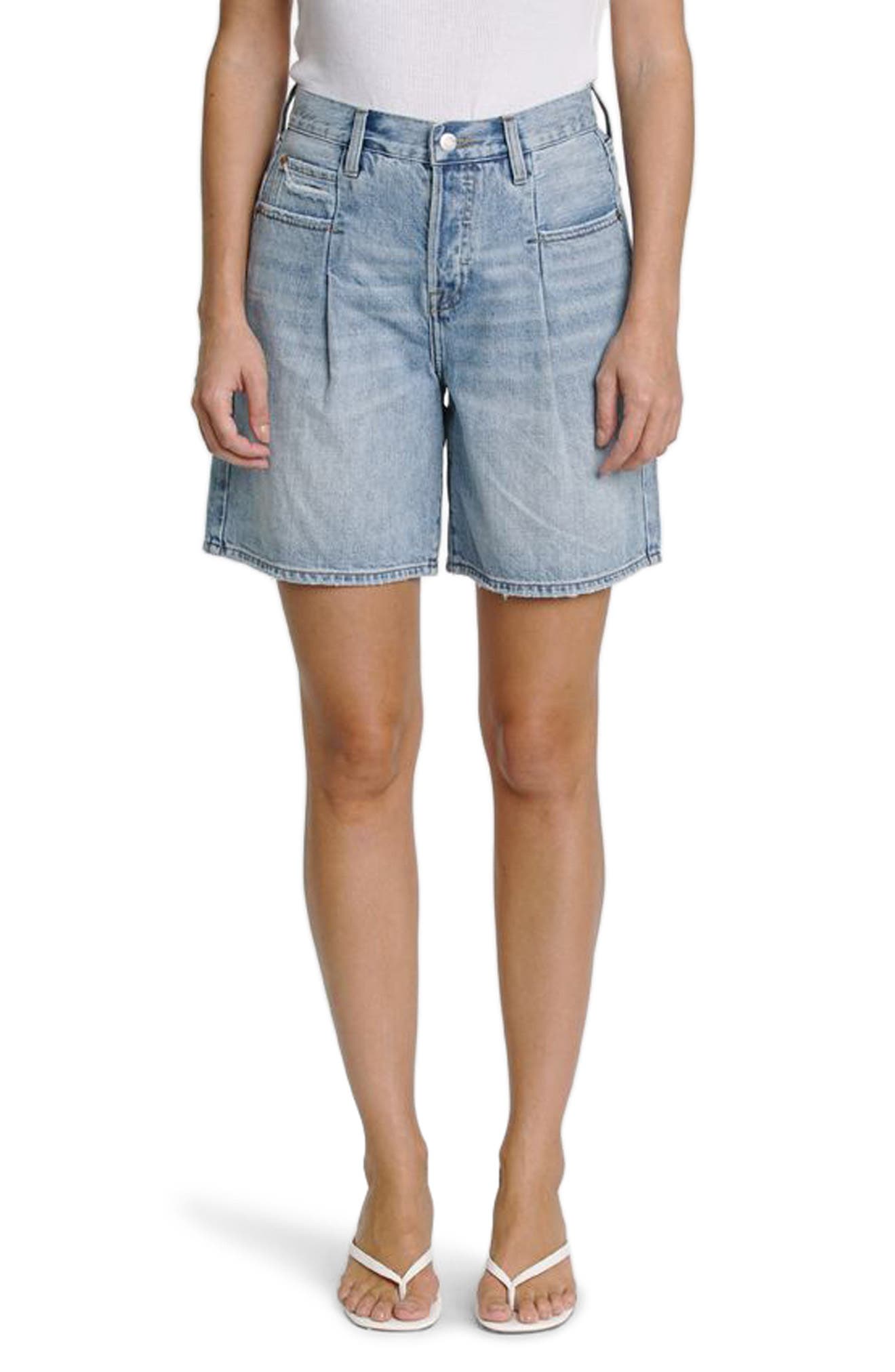 Women's loose fit jean shorts Clearance