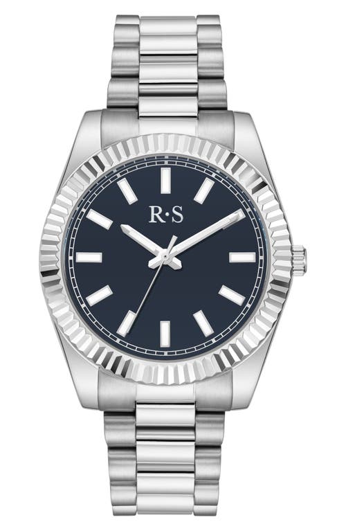 Rachie Shnay The Monaco Bracelet Watch, 40mm In Midgnight Blue