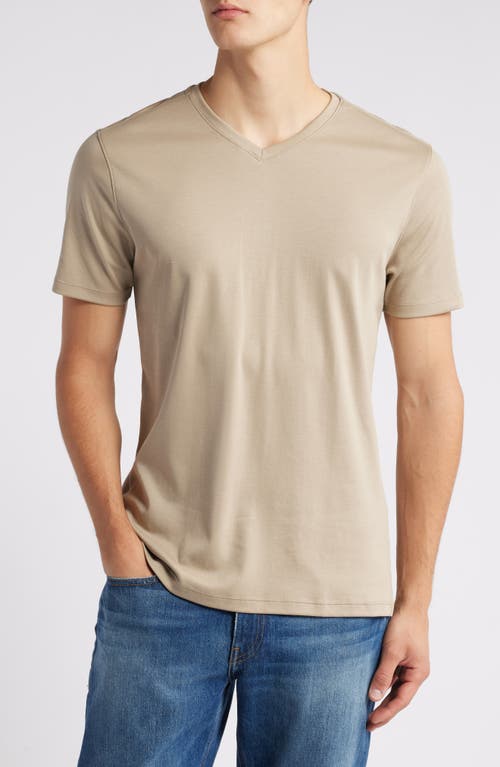 Robert Barakett Georgia Regular Fit V-neck T-shirt In Twine